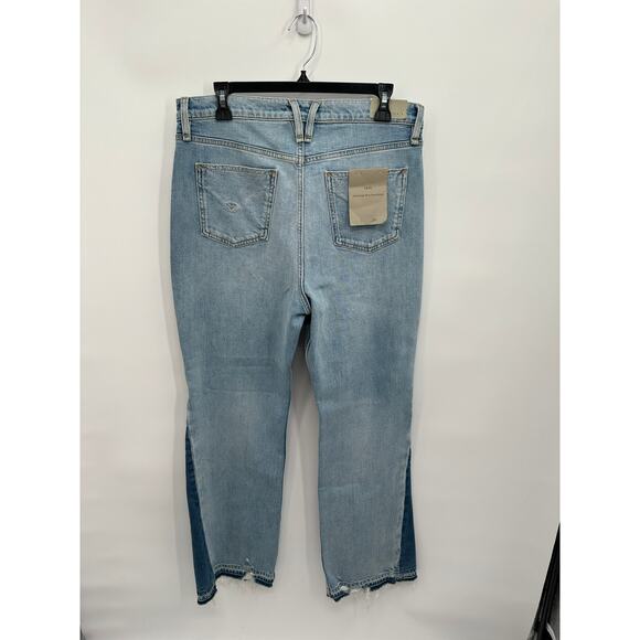 Hudson Faye Ultra High-Rise Flare Petite Jean with Contrast Color // 32 Petite - Picture 10 of 14